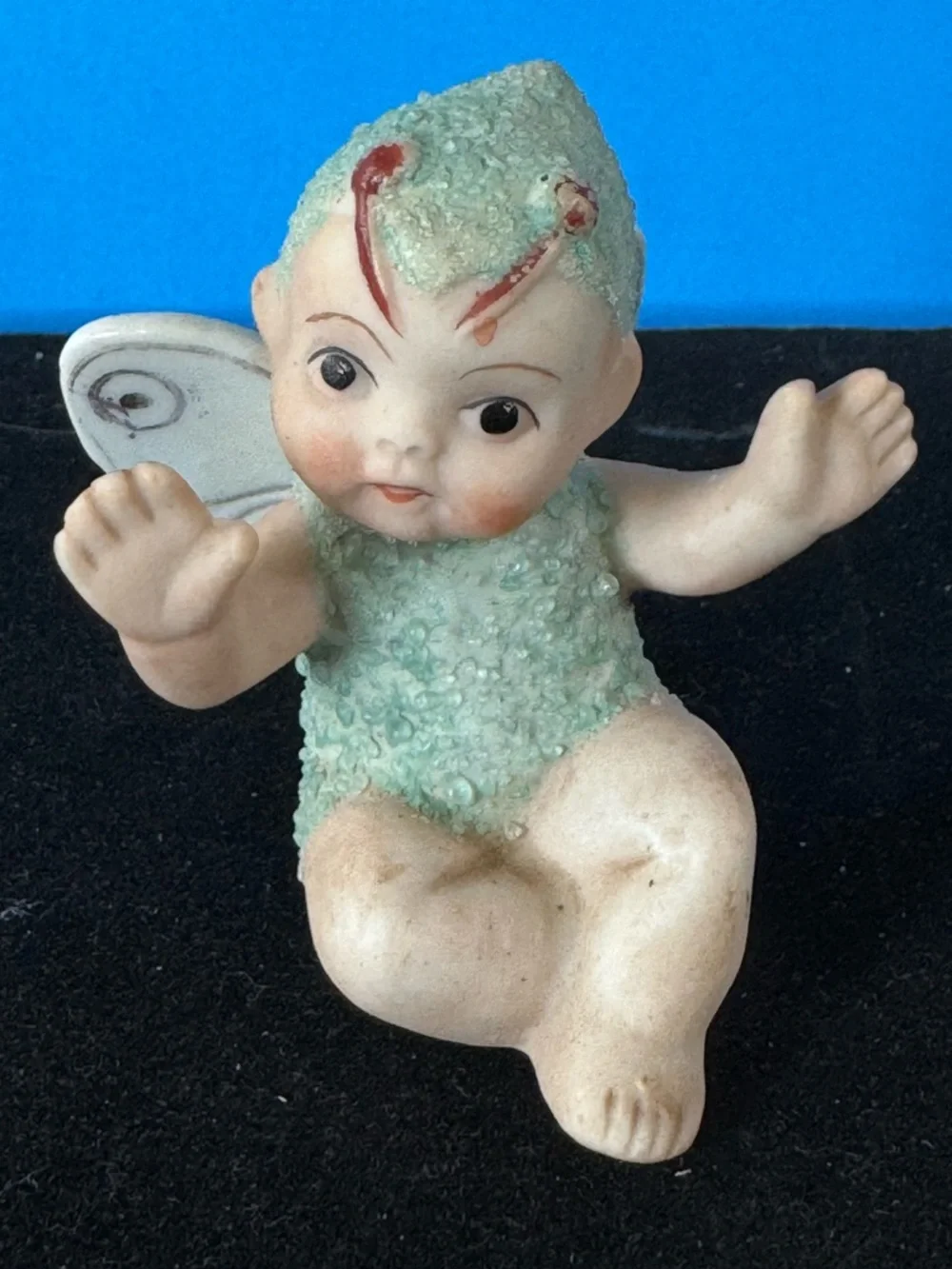 Vintage Sugared Pixie Figurines – PICO Japan, 1950s